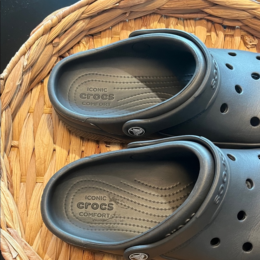 CROCS Comfort Clogs - Dark Gray - Picture 6 of 8